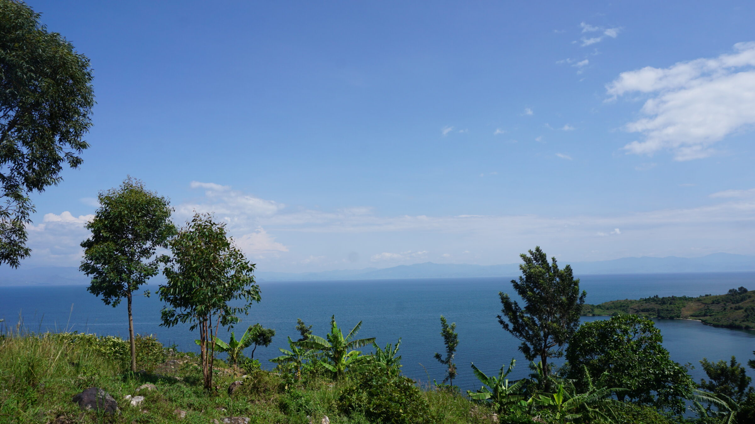 Sight over Lake Kivu from Ile Idjwi, DR Congo